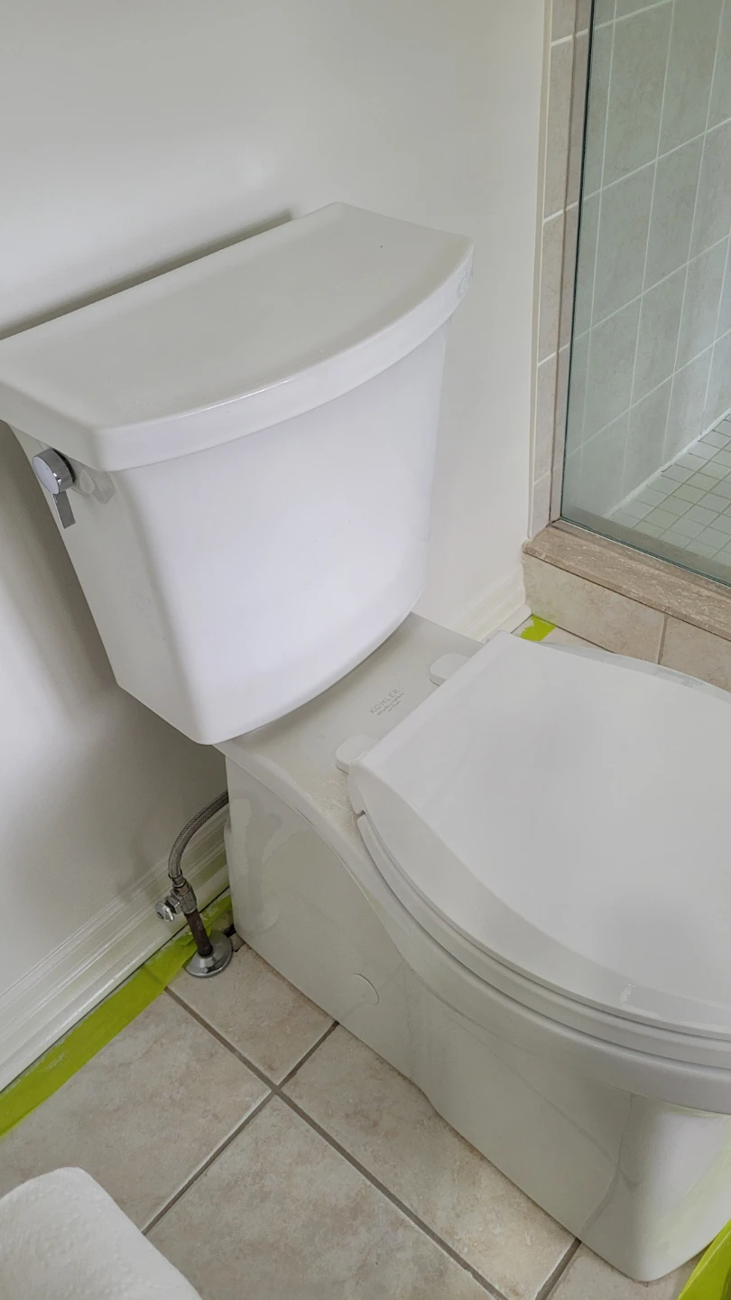 Kohler White Toilet - 1.28 GPF