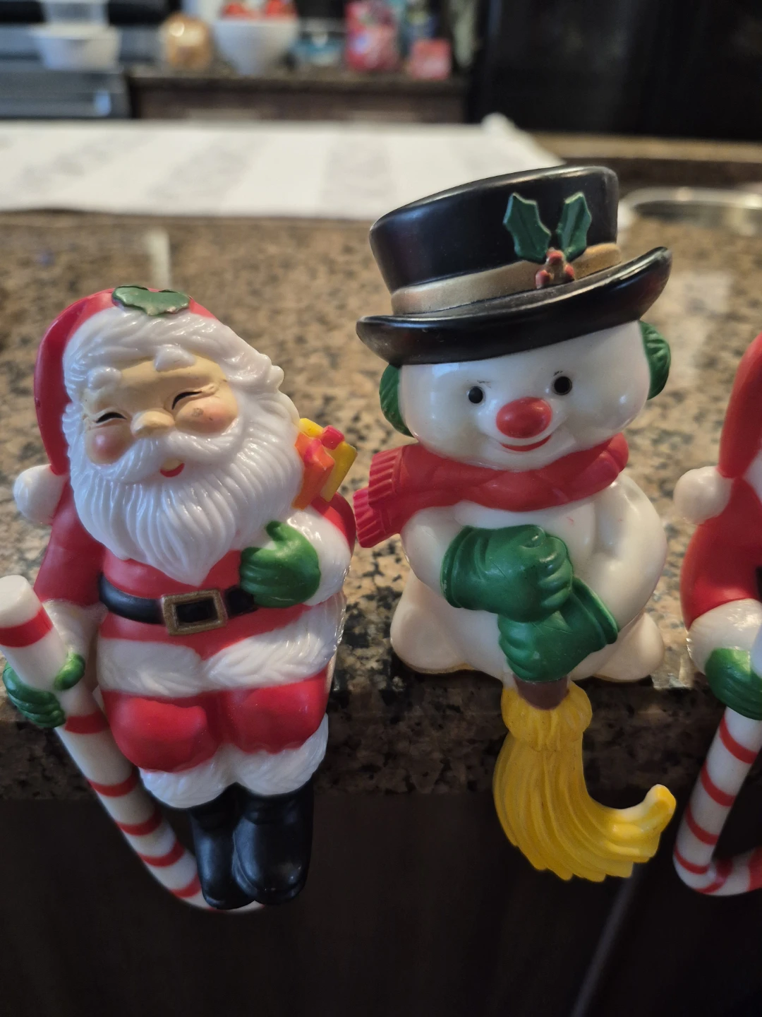 Christmas Figurines - Santa, Snowman, Mouse - photo 3