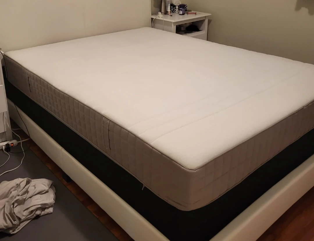 IKEA HAUGESUND Queen Spring Mattress
