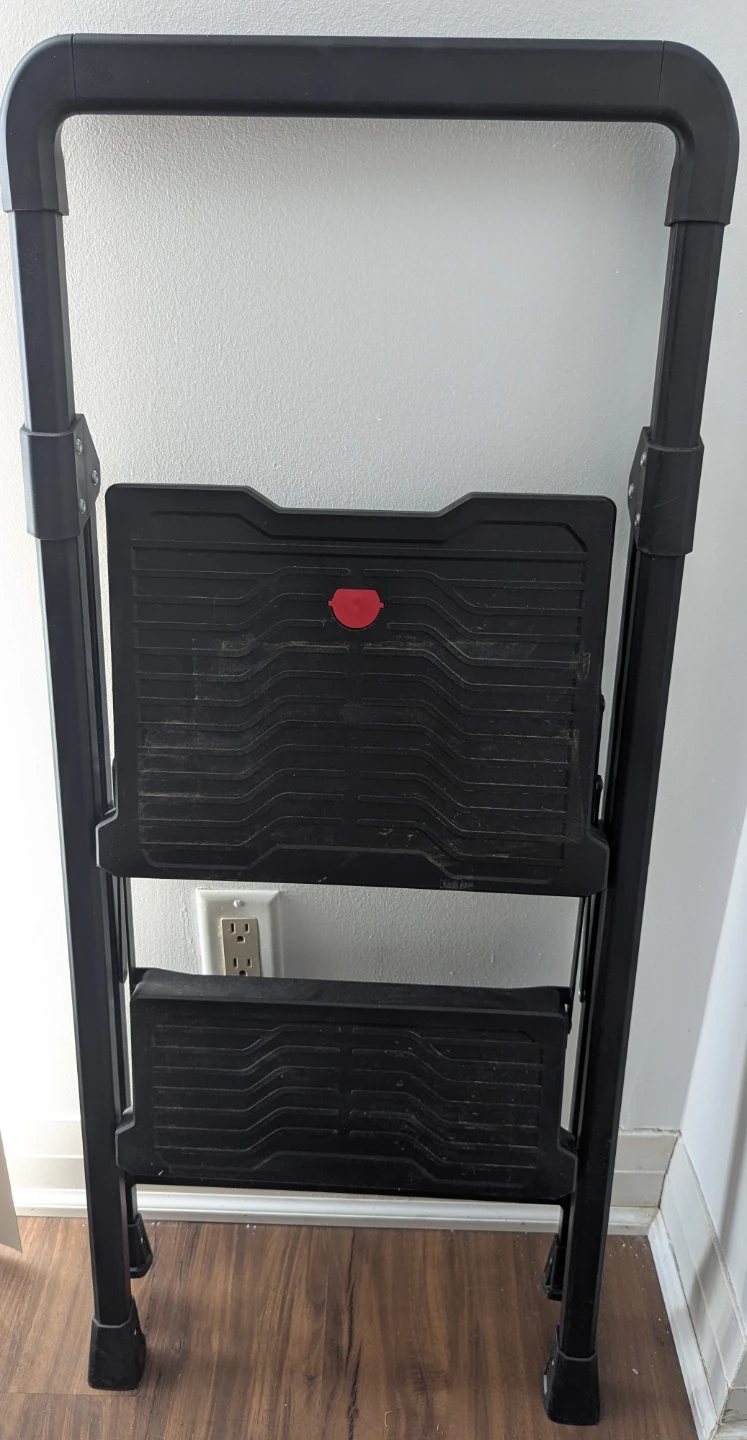 Folding 2 step ladder / stool - photo 2