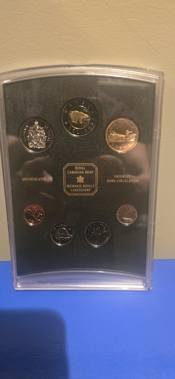 Royal Canadian Mint Uncirculated Coin Set