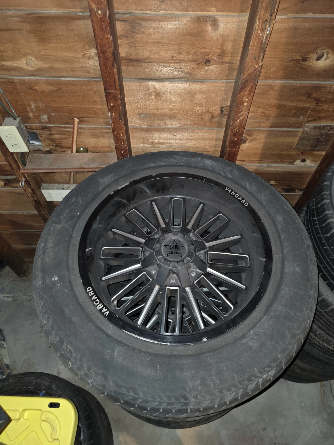 Vanguard Rims with Tires