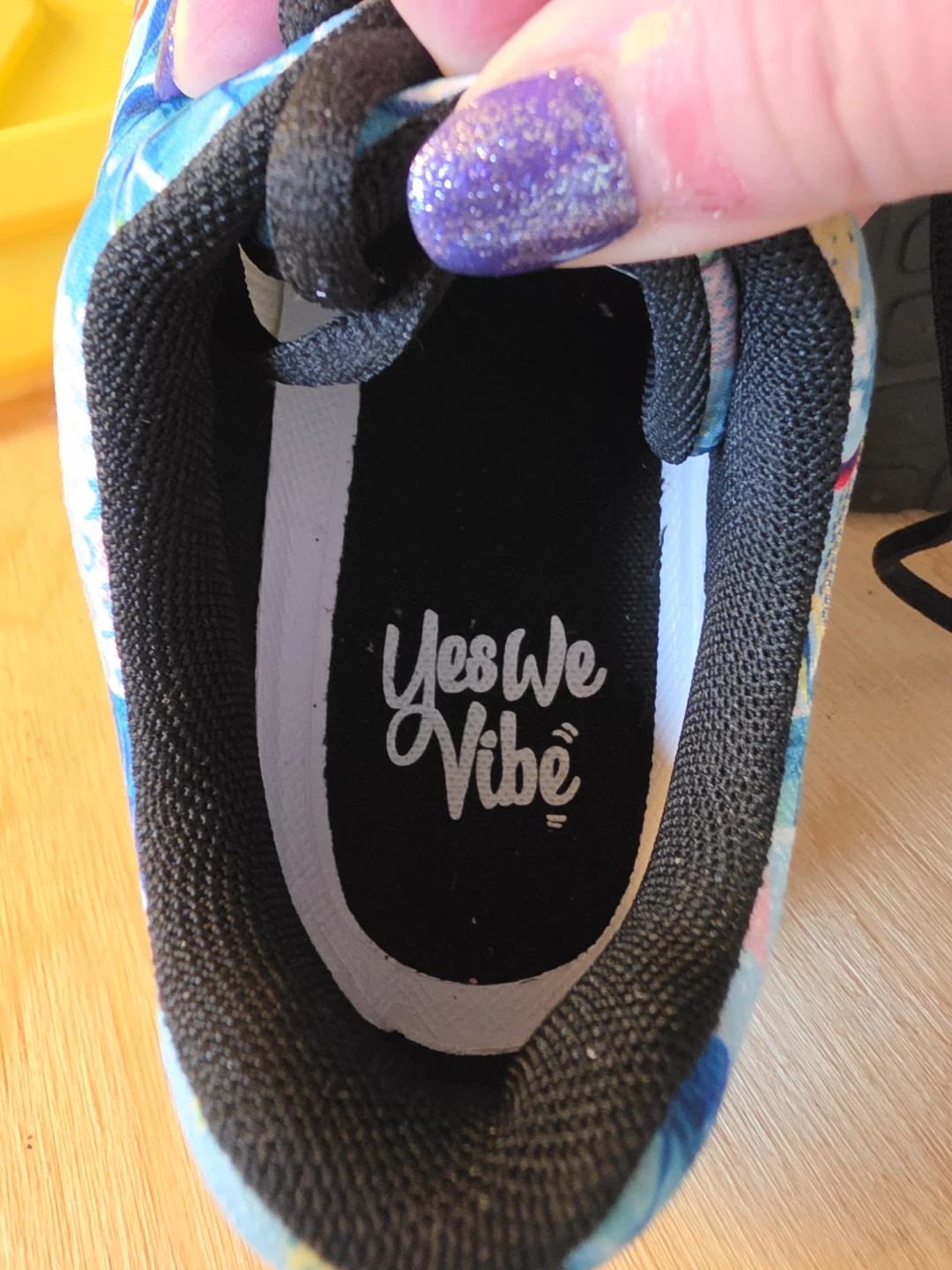 Yes We Vibe Tropical Print Athletic Shoes - photo 3
