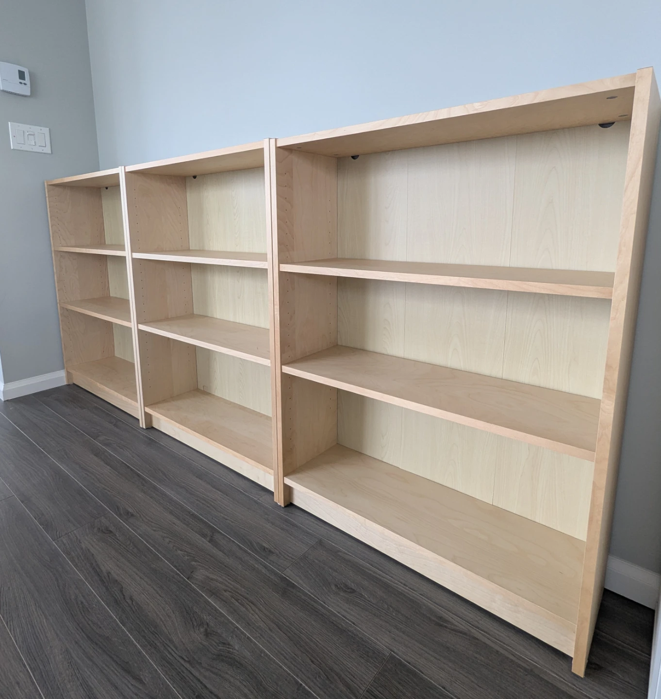 IKEA,BILLY Bookcase combination,birch veneer