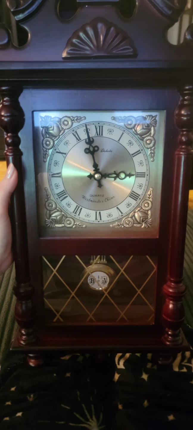 Dakota Quartz Westminster Chime Mantel Clock