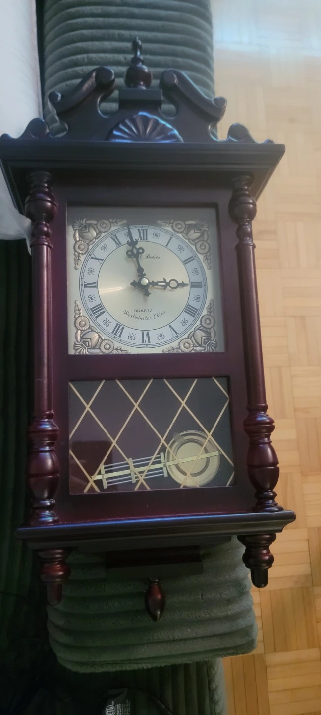 Dakota Quartz Westminster Chime Mantel Clock - photo 3