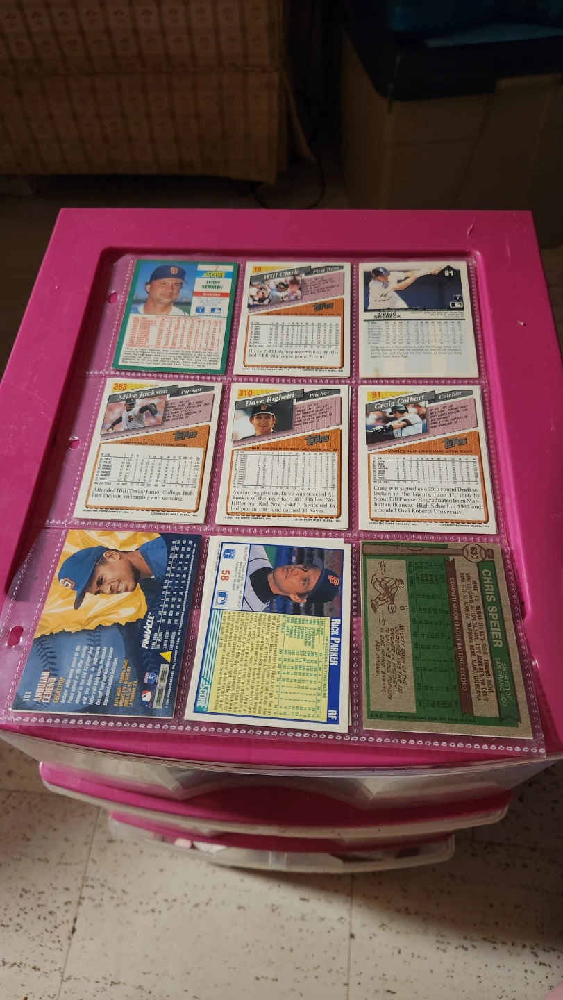 17 San Francisco Giants baseball cards & 1Chicago White Sox. - photo 4