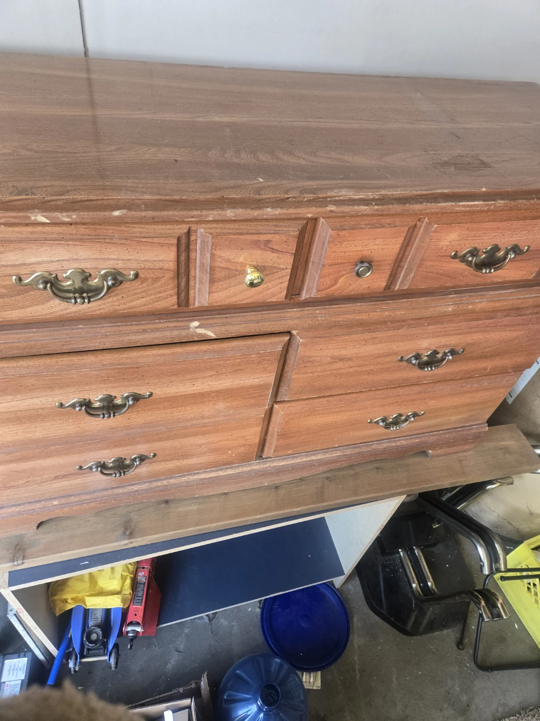 Wooden Dresser with 8 Drawers - photo 2