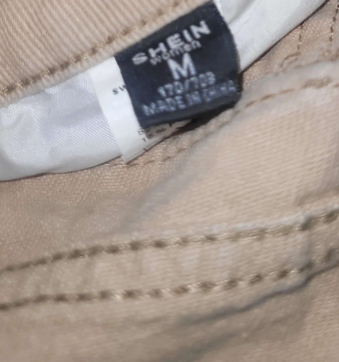 SHEIN Women's Tan Wide Leg Pants - Size M - photo 3
