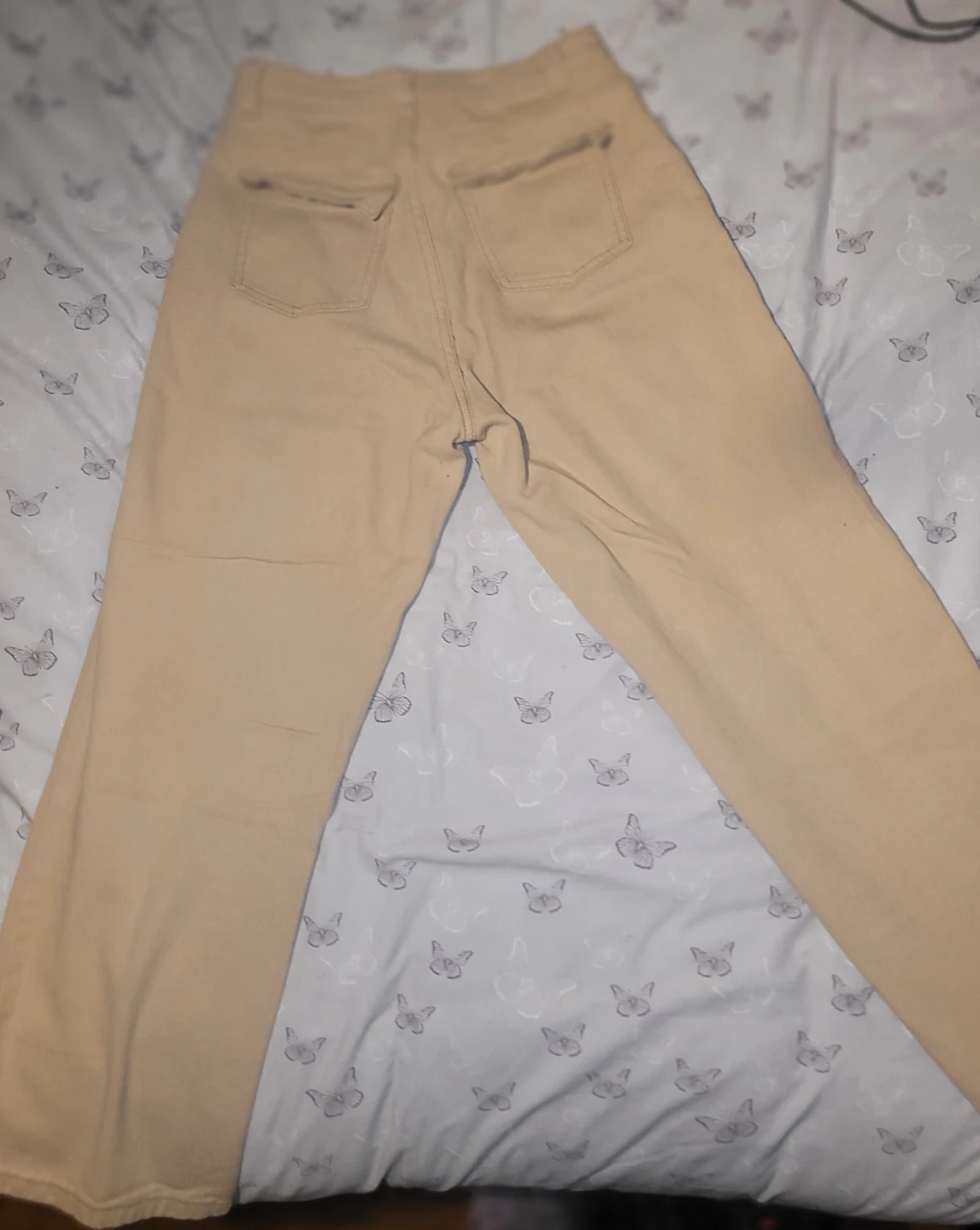 SHEIN Women's Tan Wide Leg Pants - Size M - photo 4