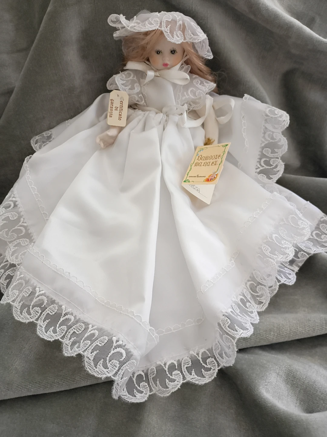 Girardi Mariano Handmade Porcelain Bride Doll