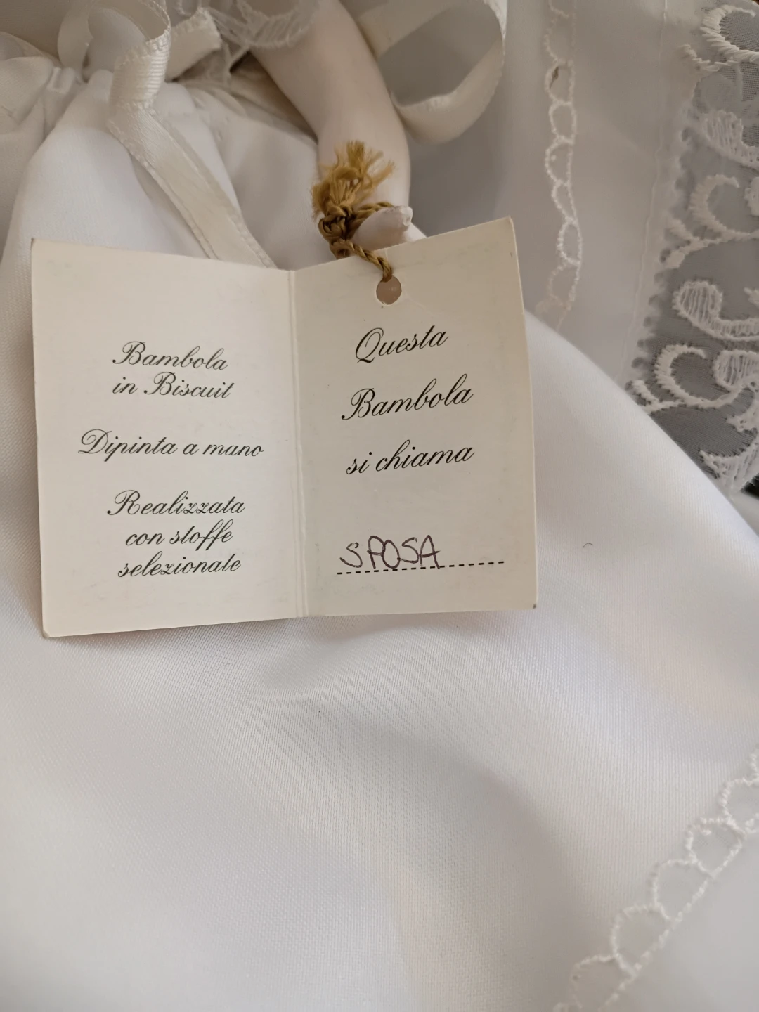 Girardi Mariano Handmade Porcelain Bride Doll - photo 4