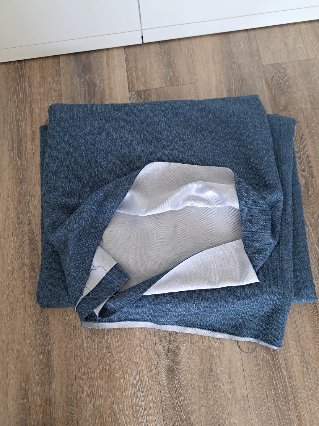 4.30metros de largoX 1.40 metros ancho Blue gruesa Fabric - photo 4