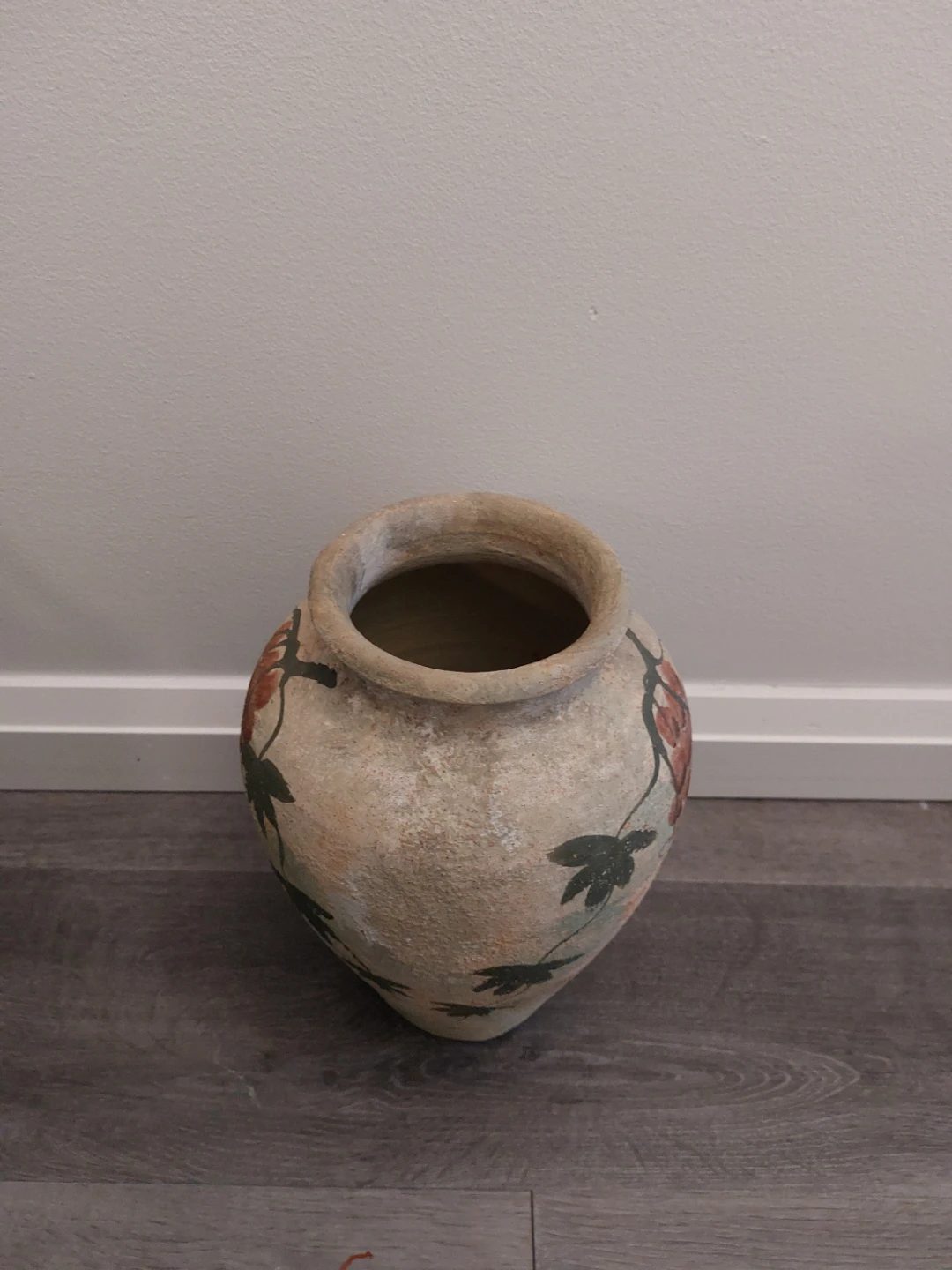 Decorative Vase with Grapes and Leaves - photo 2