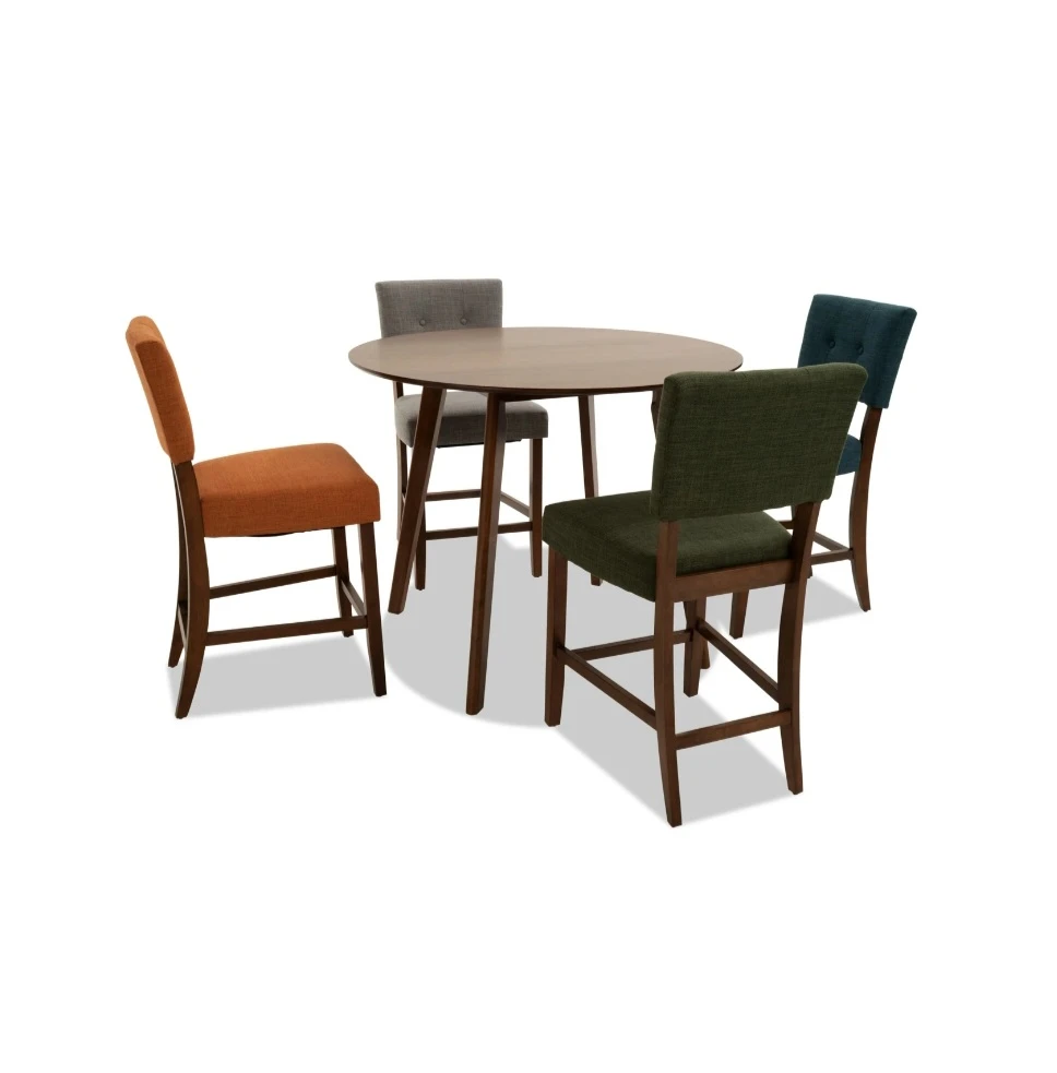 Dining Set with 4 Chairs - photo 4