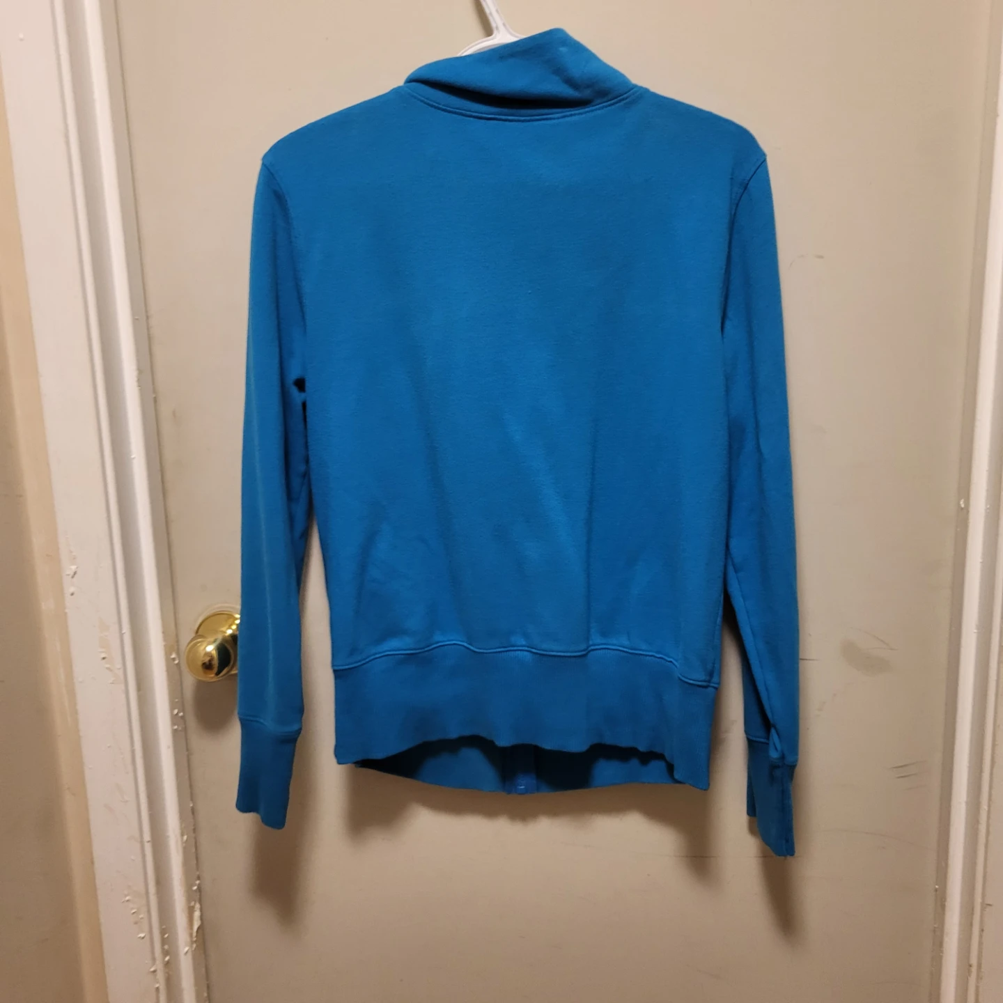 Old Navy Blue Zip-Up Sweater Size L - photo 3