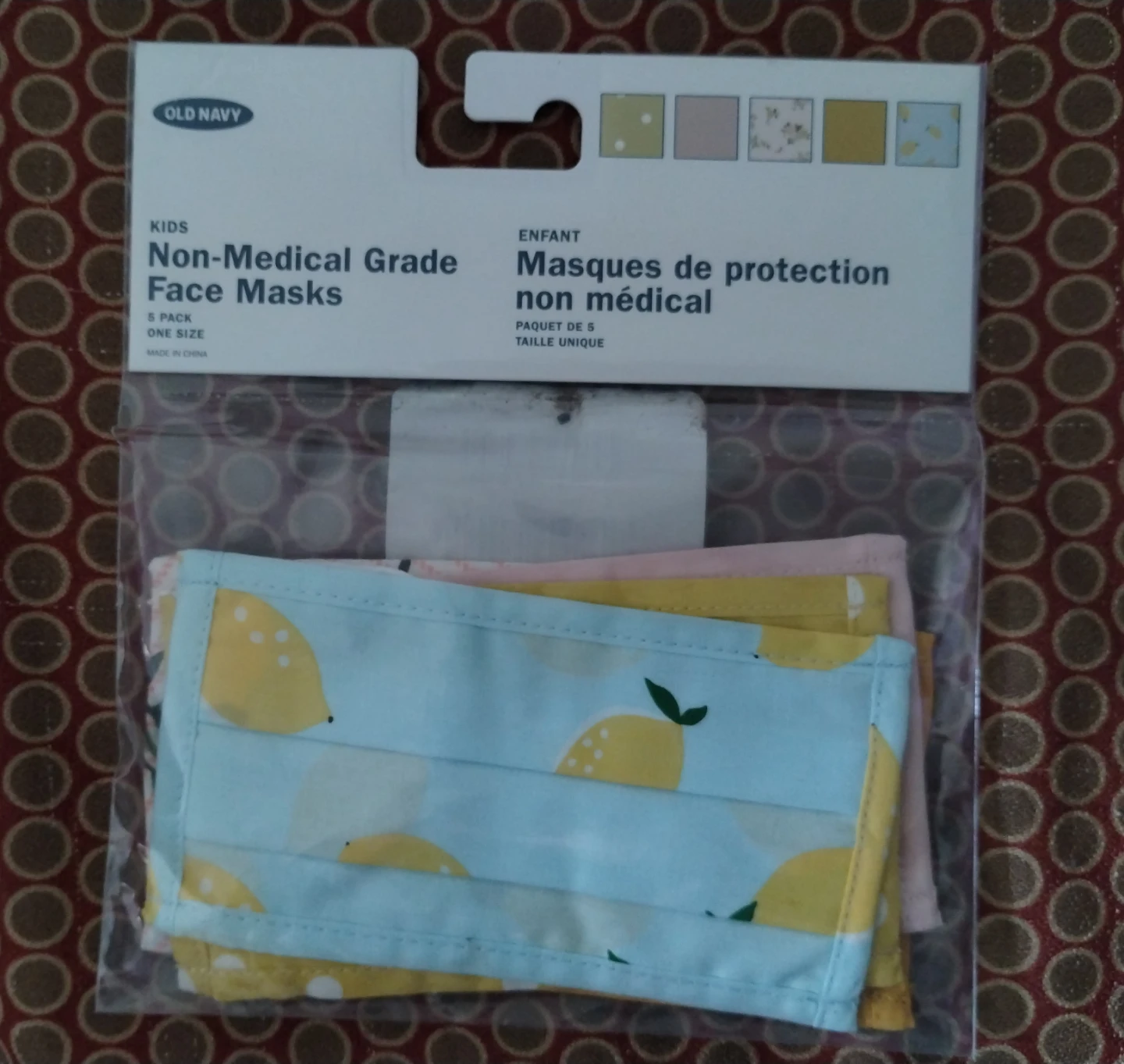 Old Navy Kids Non-Medical Grade Face Masks - 10 pack - photo 2