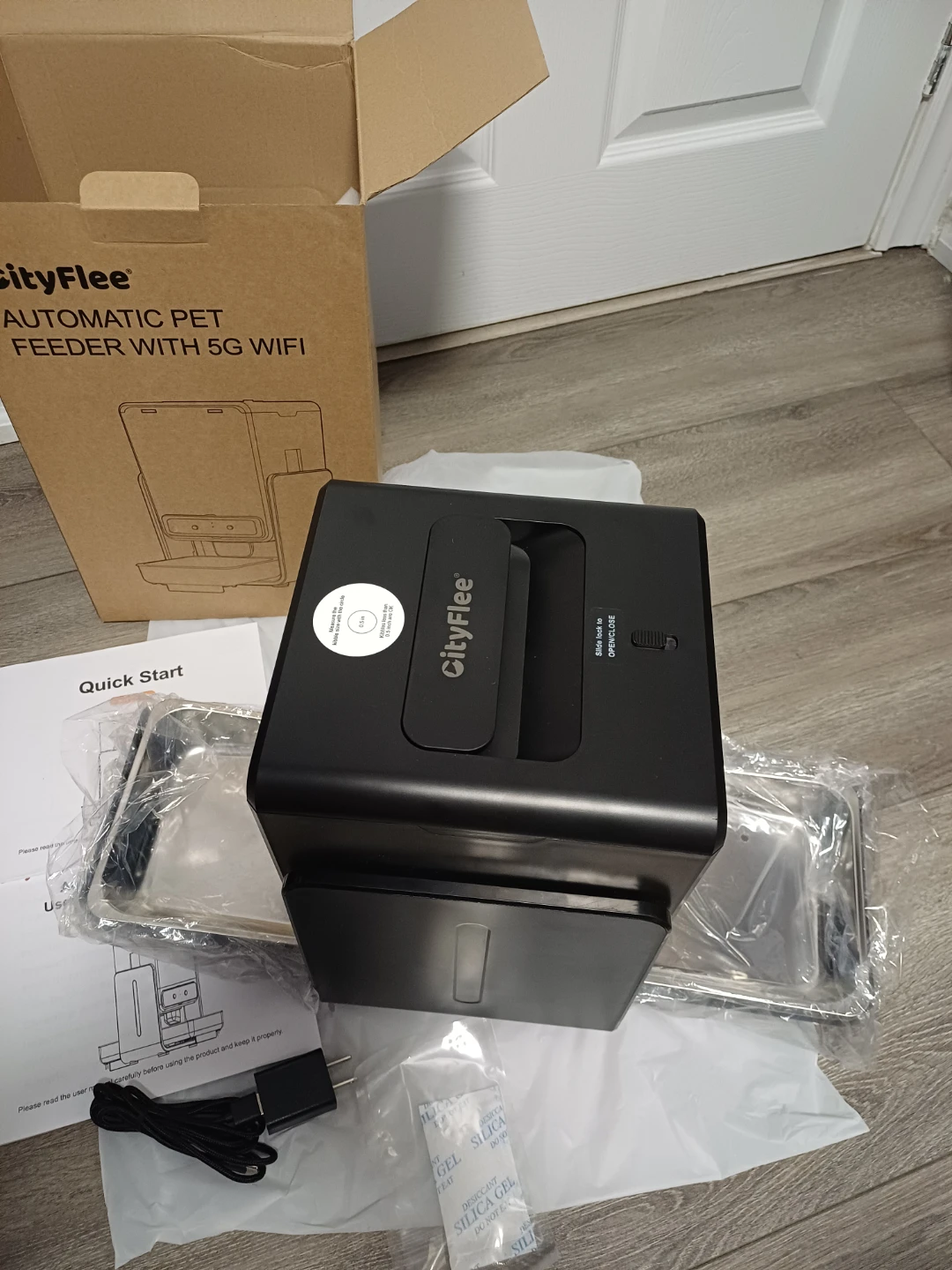 CityFlee Automatic Pet Feeder with 5G WiFi - photo 4