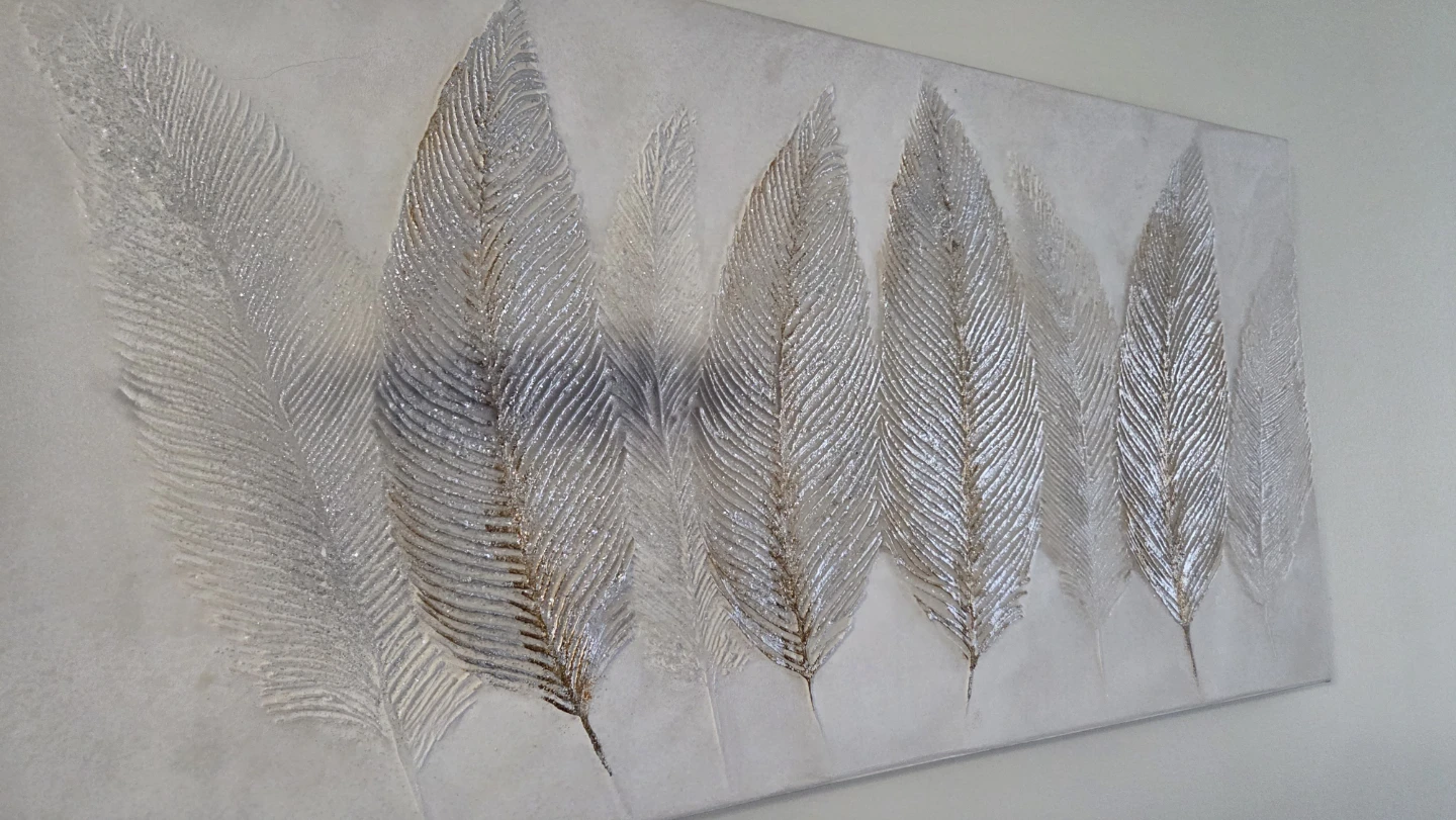 Feather Wall Art Canvas - photo 2