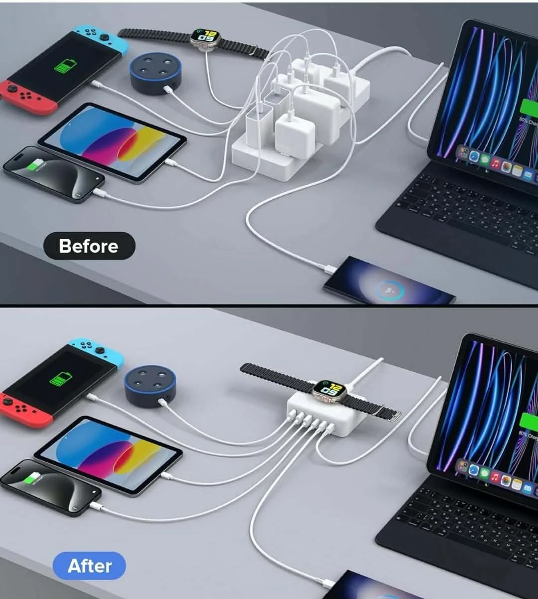 GaN USB C Charging Station - photo 4