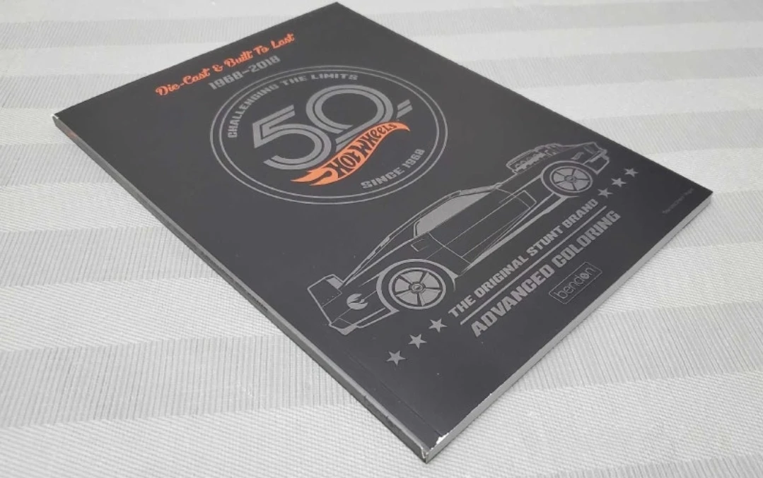 New Hotwheels 50th anniversary advance coloring book - photo 2