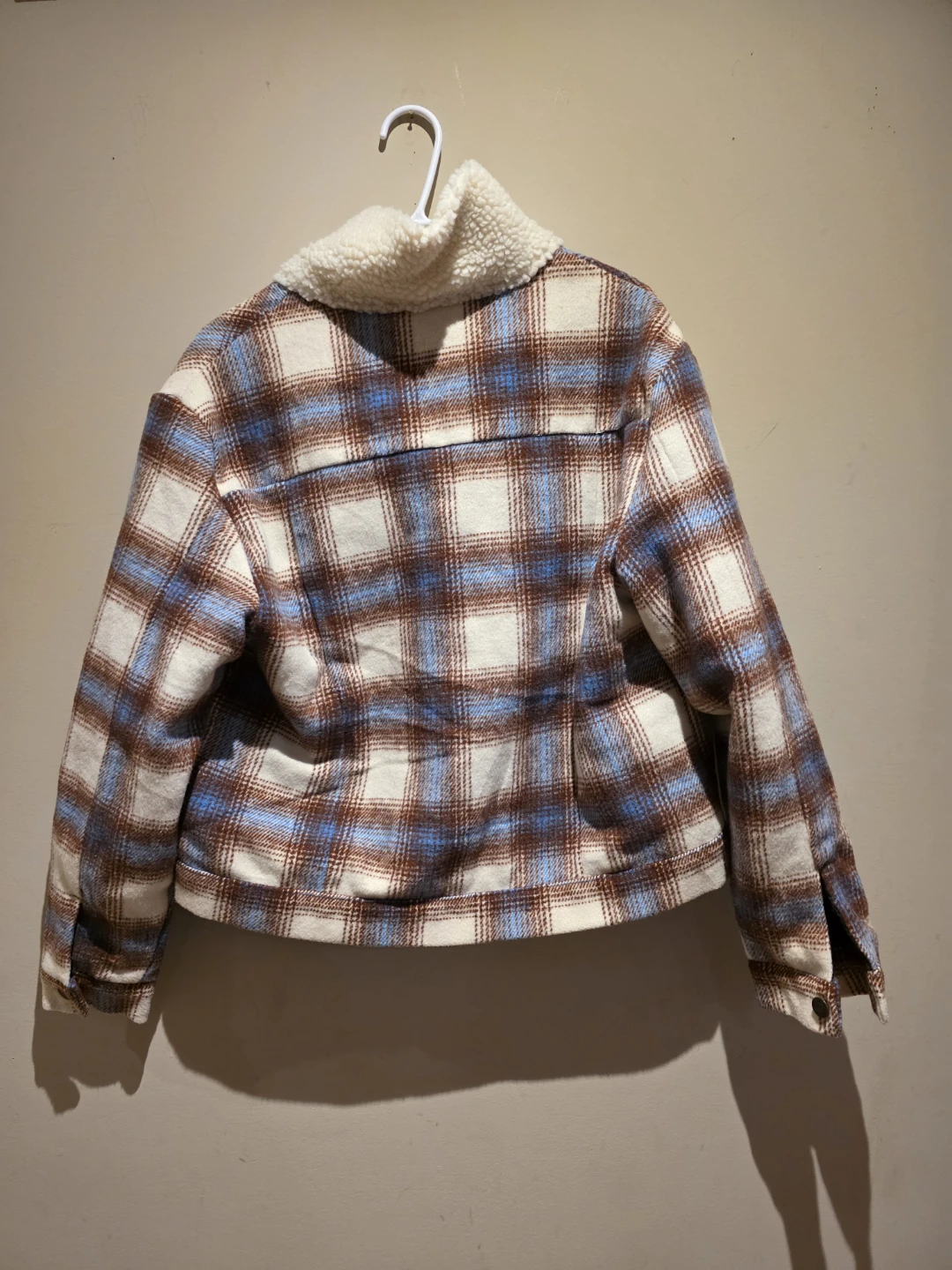 Lucky Brand Plaid Sherpa Collar Jacket - photo 3
