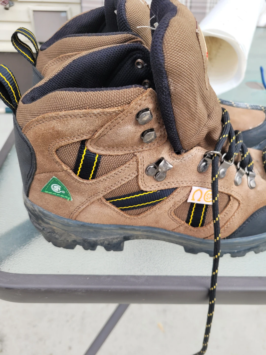 Workload Steel Toe Work Boots - Brown Steel toes safety boots - photo 3