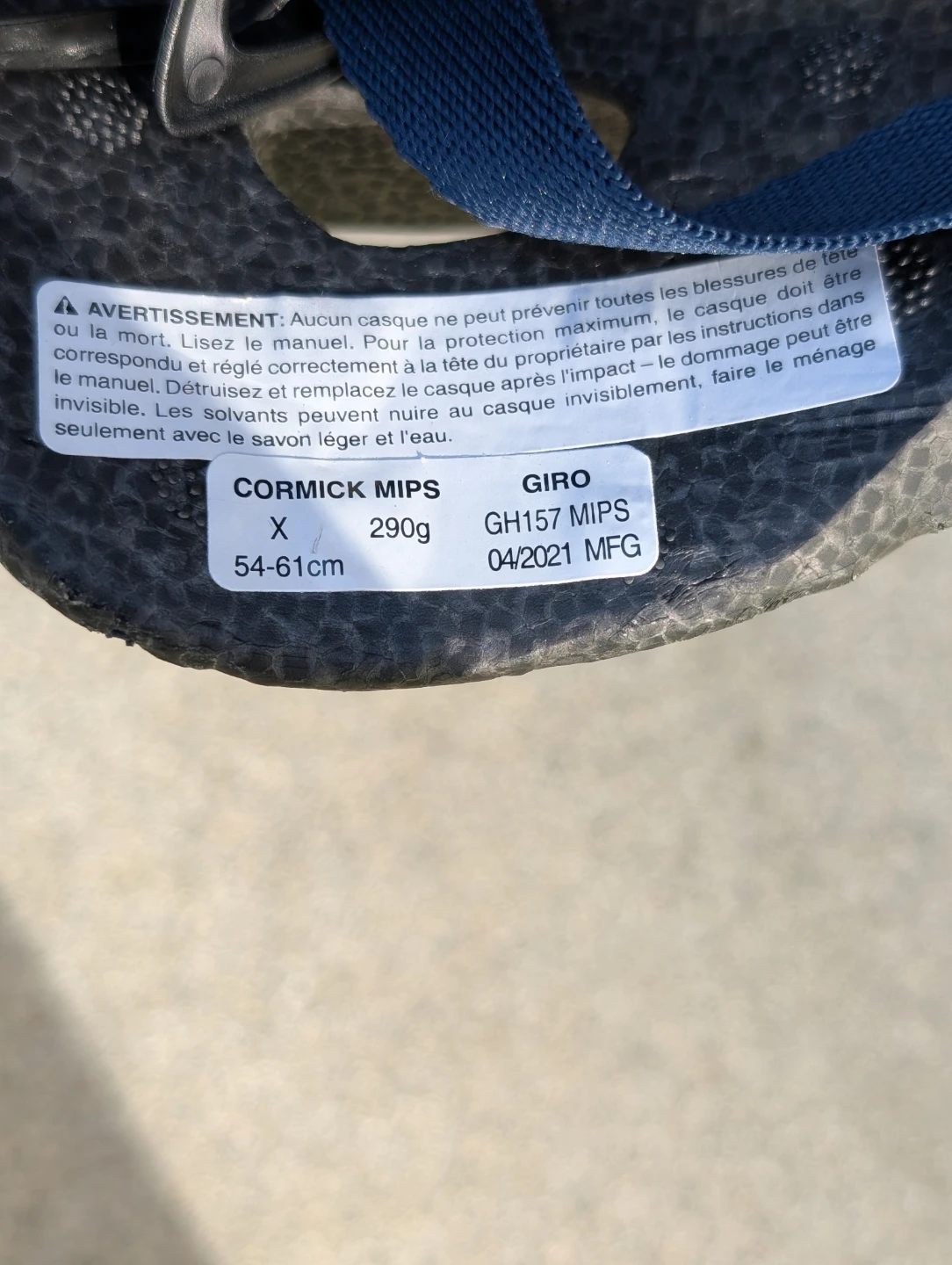 Giro Cormick MIPS Bike Helmet - Matte Black - Great Condition - photo 5