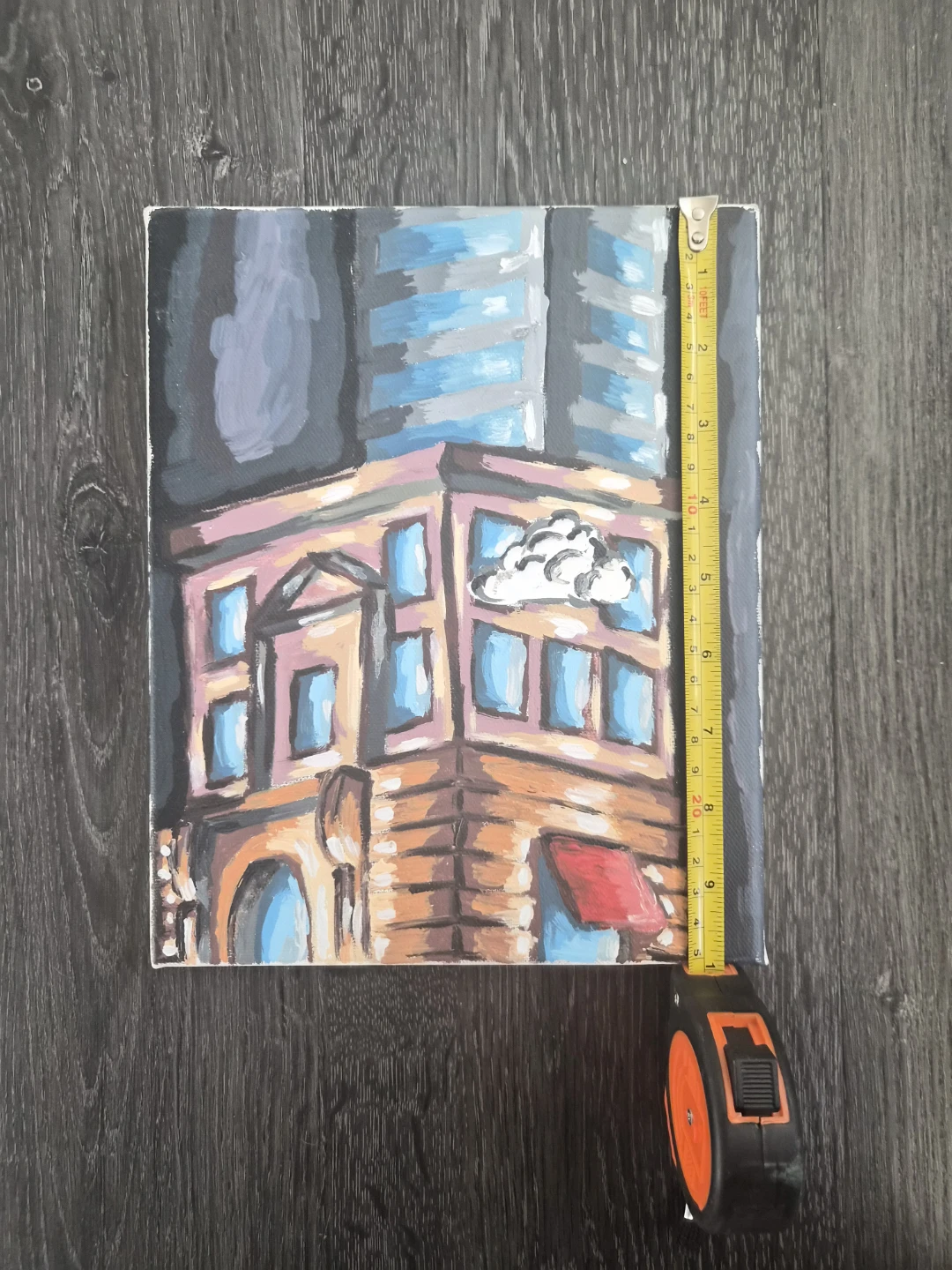Abstract Building Painting - photo 3