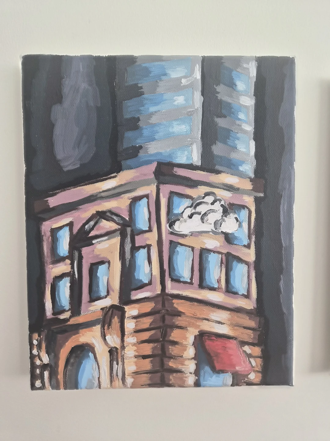 Abstract Building Painting - photo 4