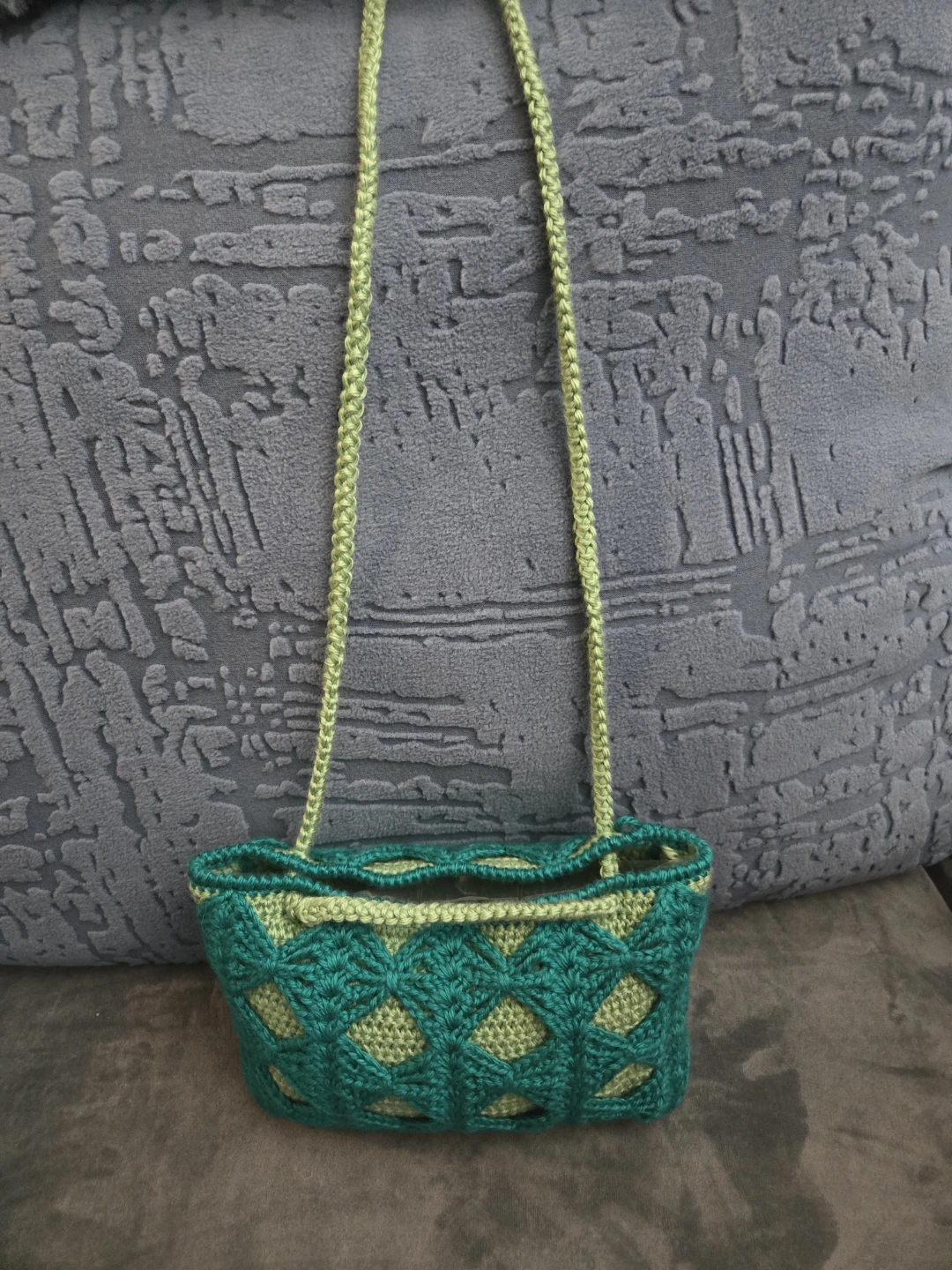 Crocheted purse - photo 2