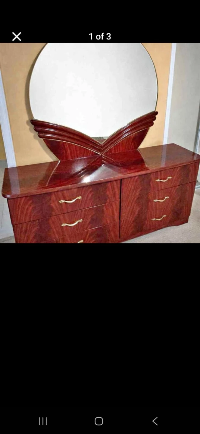 Queen bed with dresser - photo 2