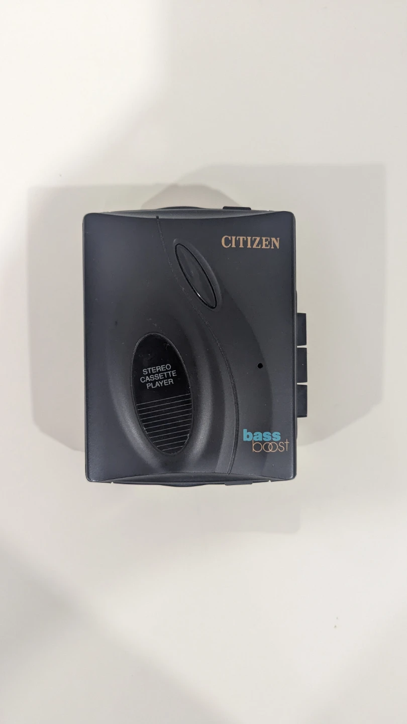 Citizen walkman/cassette player