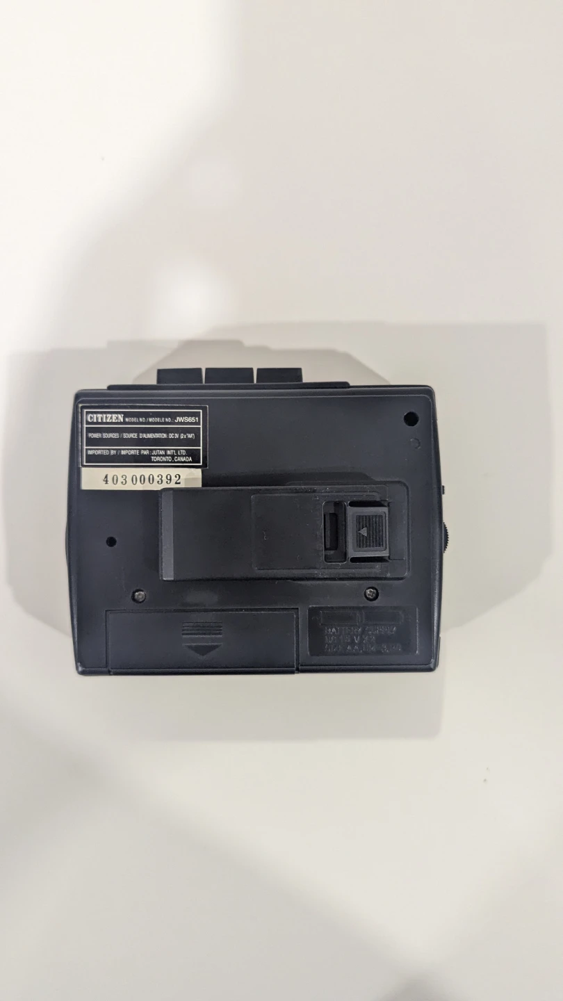 Citizen walkman/cassette player - photo 2