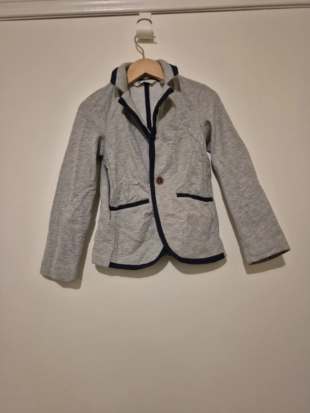H&M Grey Blazer Jacket - EUR 110/116 (US 4-6Y)