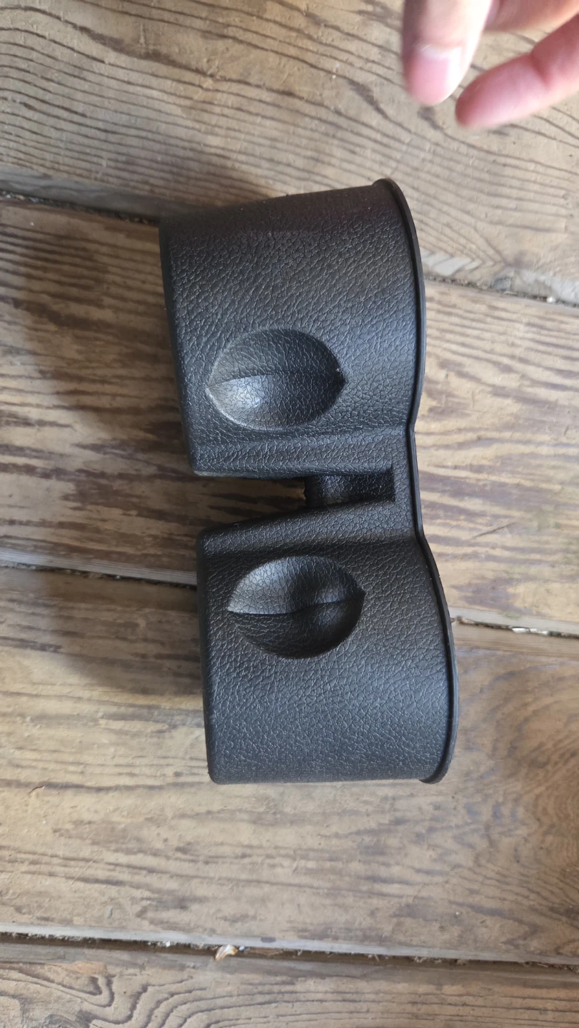 Dual Car Cup Holder Console Insert