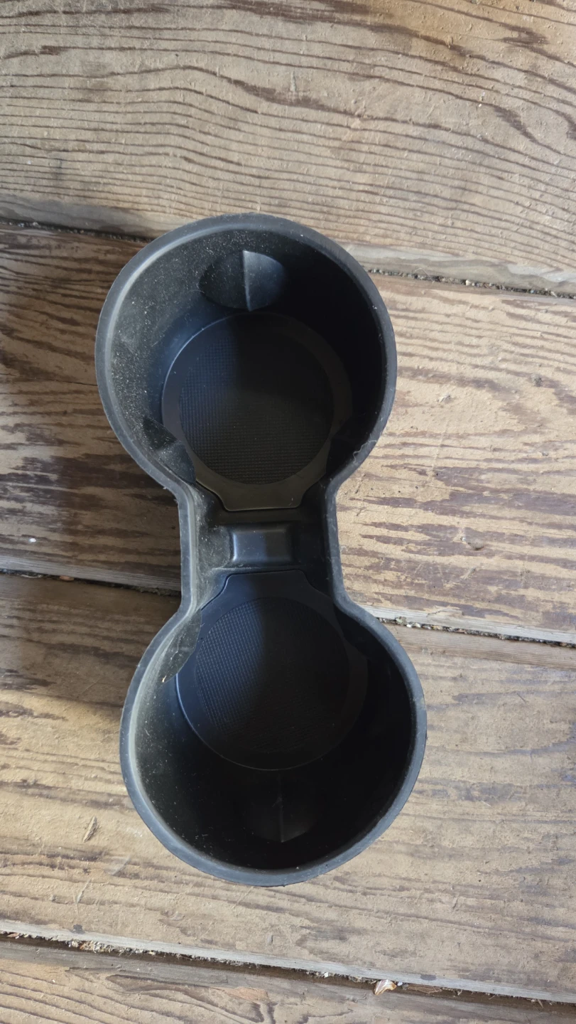 Dual Car Cup Holder Console Insert - photo 2