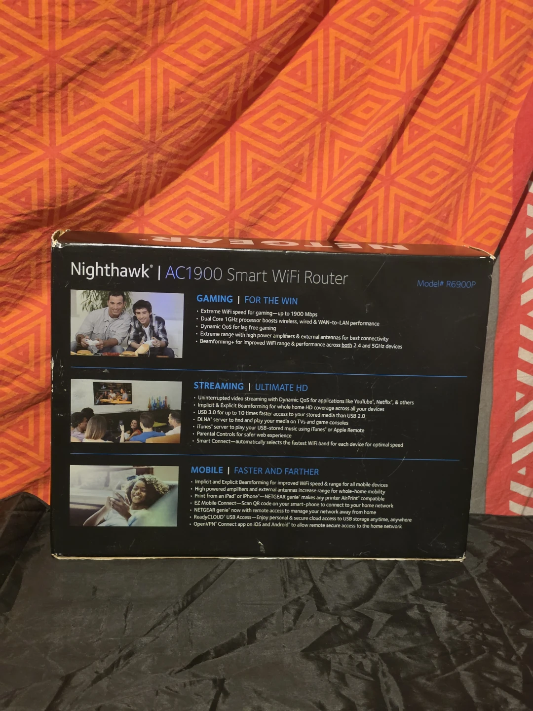 Netgear Nighthawk AC1900 Smart WiFi Router R6900P - photo 3