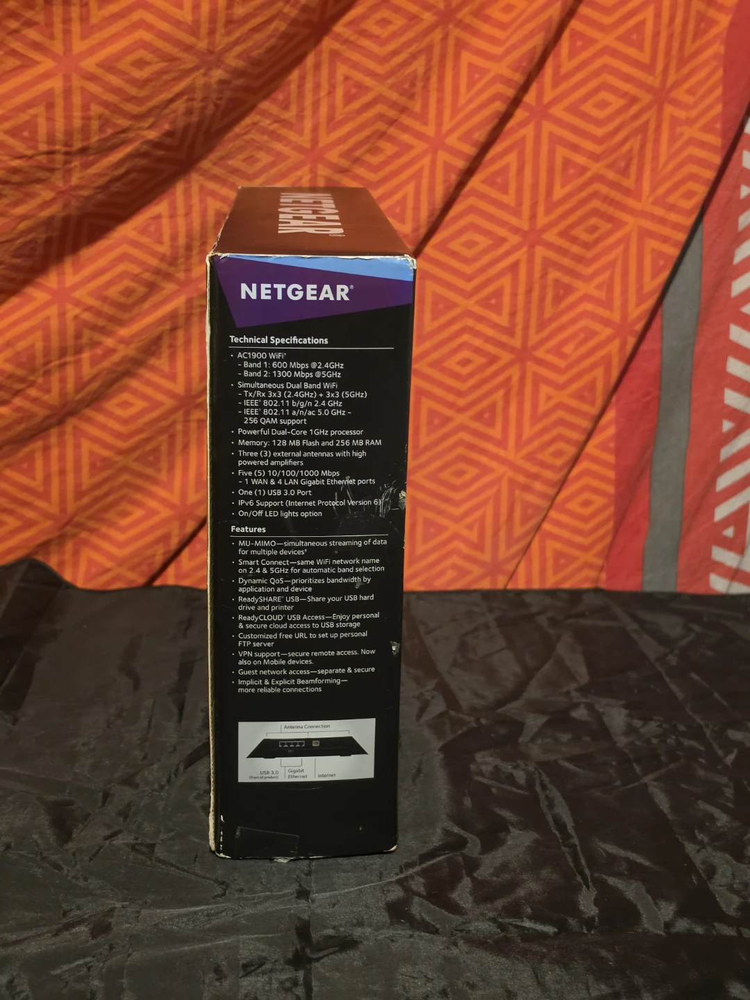 Netgear Nighthawk AC1900 Smart WiFi Router R6900P - photo 4
