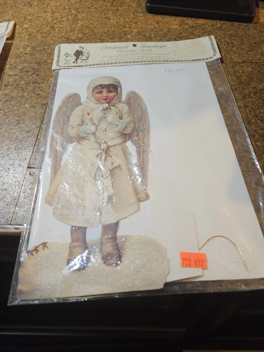 Vintage Angel Stickers - Christmas Nativity & Carolers - photo 5
