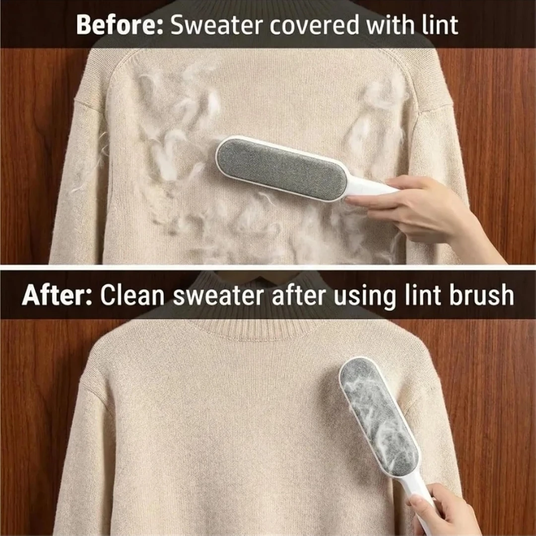 Double-Sided Lint Roller Brush 🌱 - photo 4