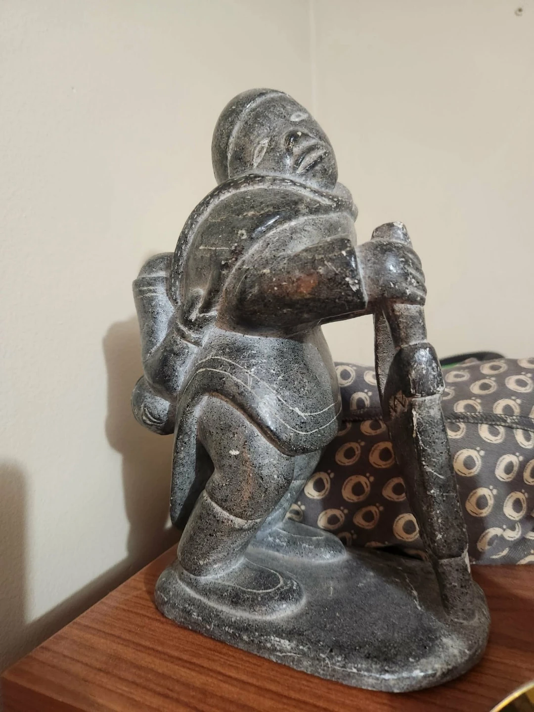 Carved Stone Figurine - Inuit Art
