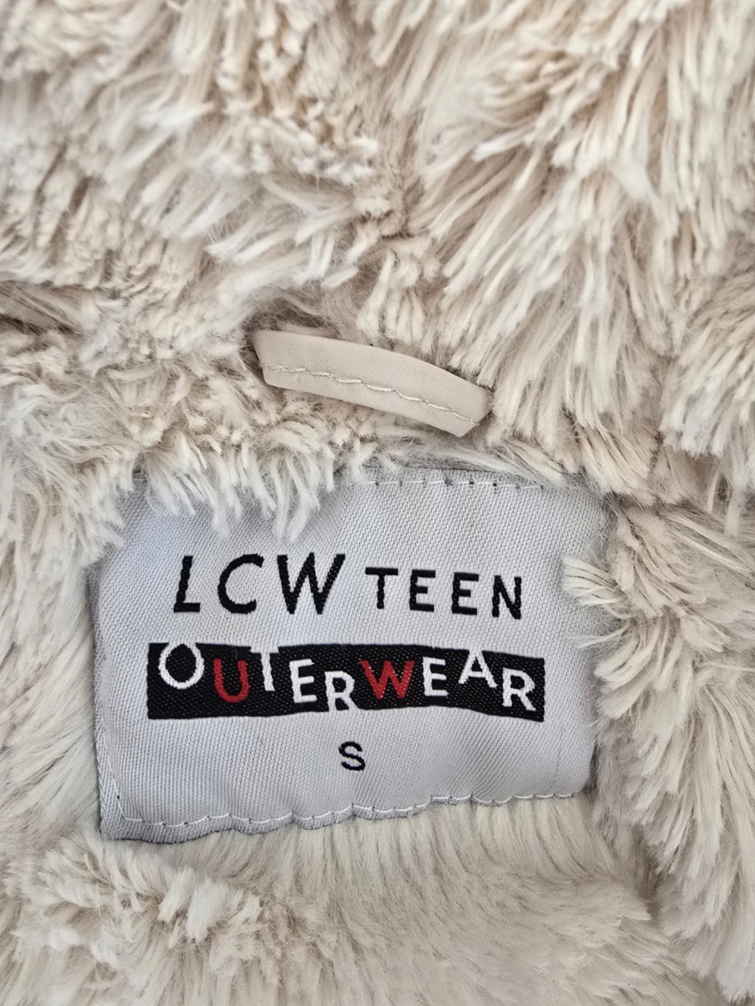 LCW Teen Cream Puffer Parka Coat - photo 3