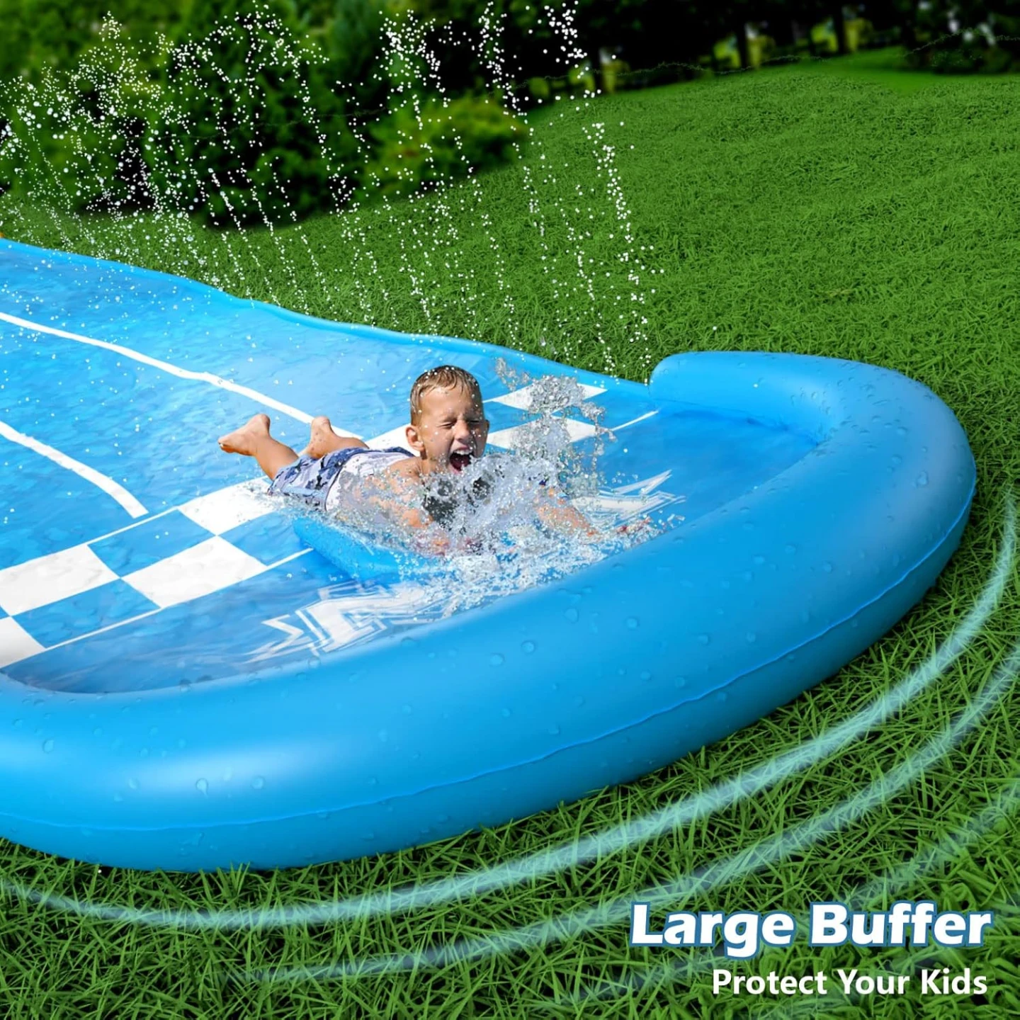 NEW 20Ft Heavy Duty Lawn Slip and Water Slide - photo 3