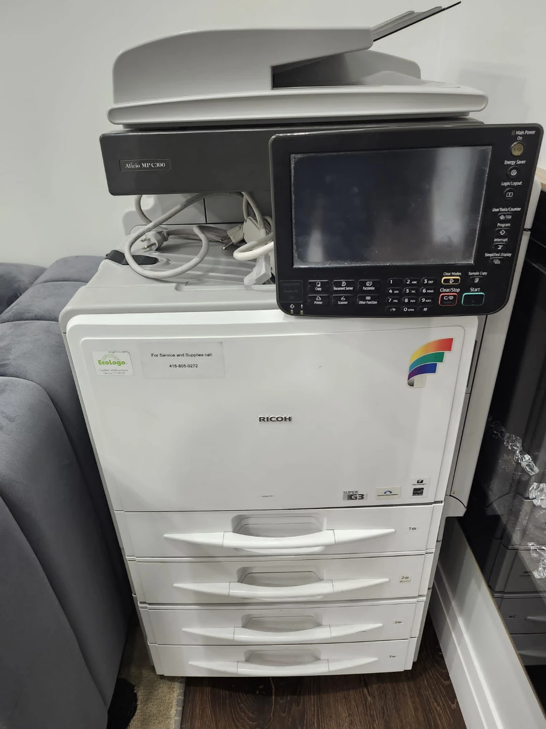 Ricoh Aficio MP C300 Colour Multifunction Printer