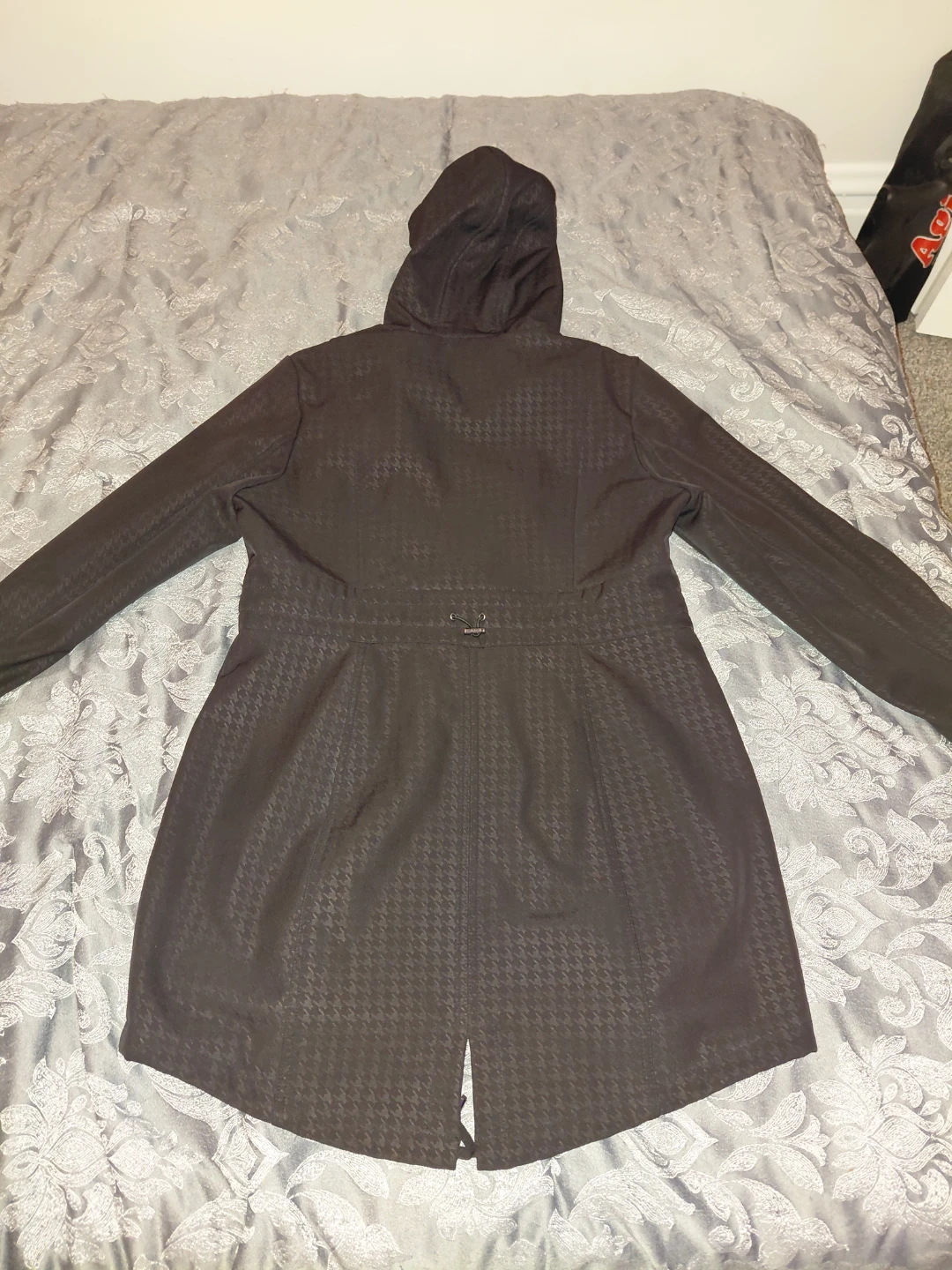 Michael Kors Women's Hooded Jacket - Black - Size L