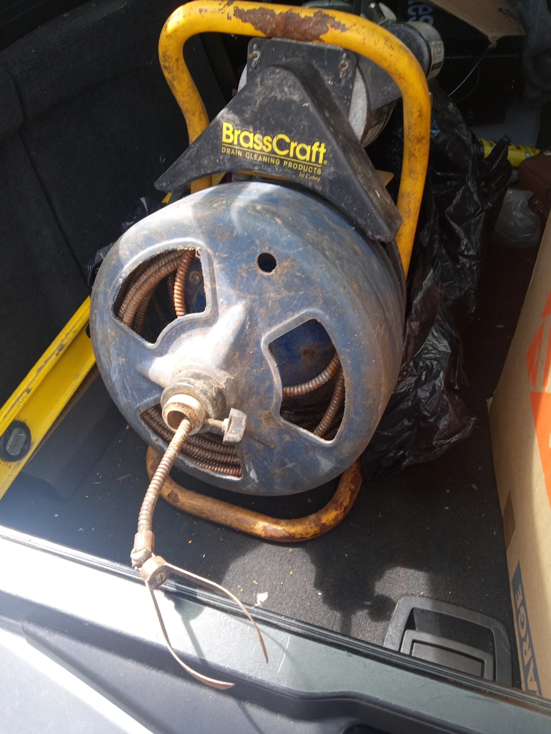 Powerful Professional Grade BrassCraft Drain Cleaning Machine,