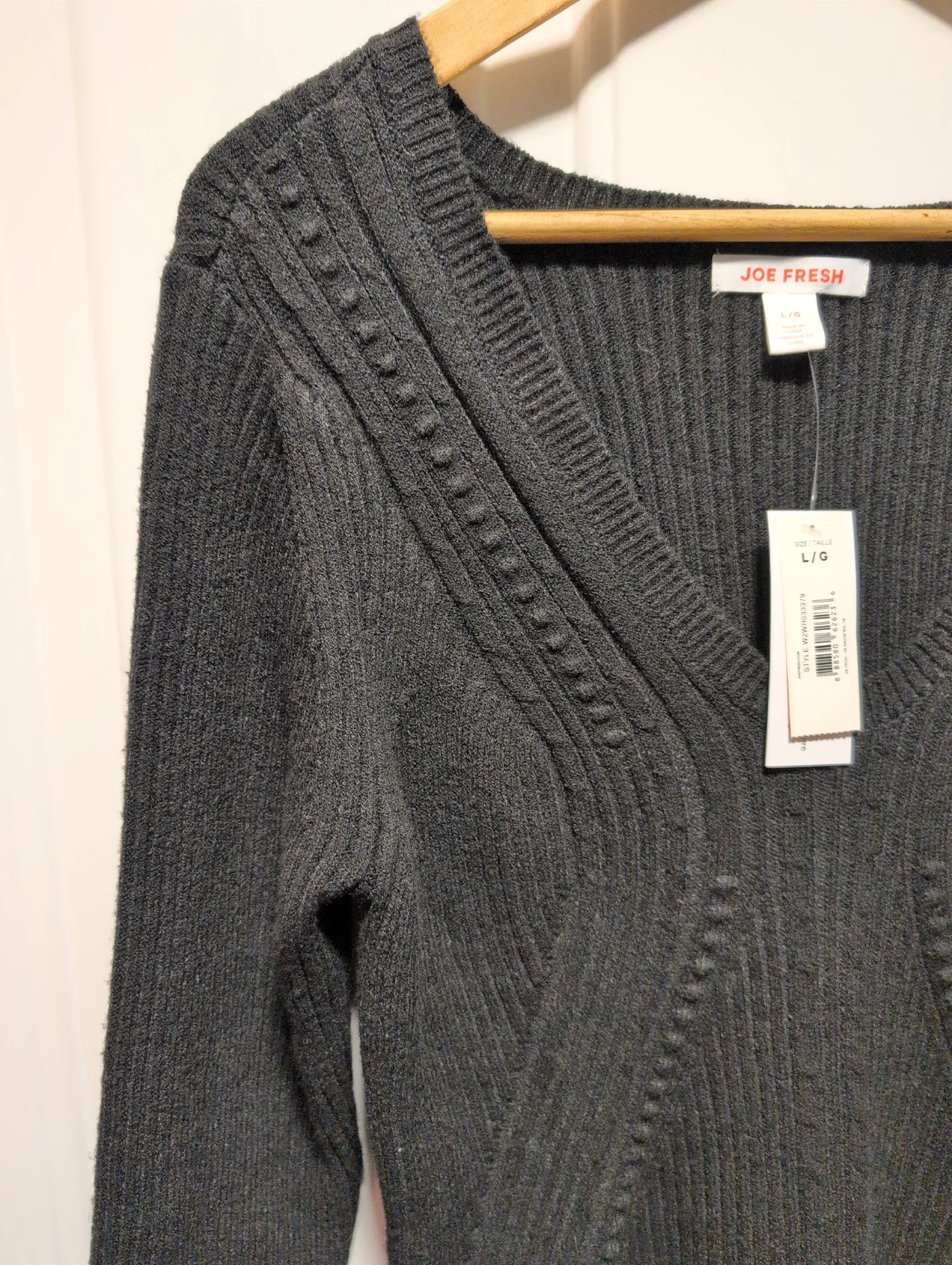 Joe Fresh Knit Dress - black - Size L/G - photo 2