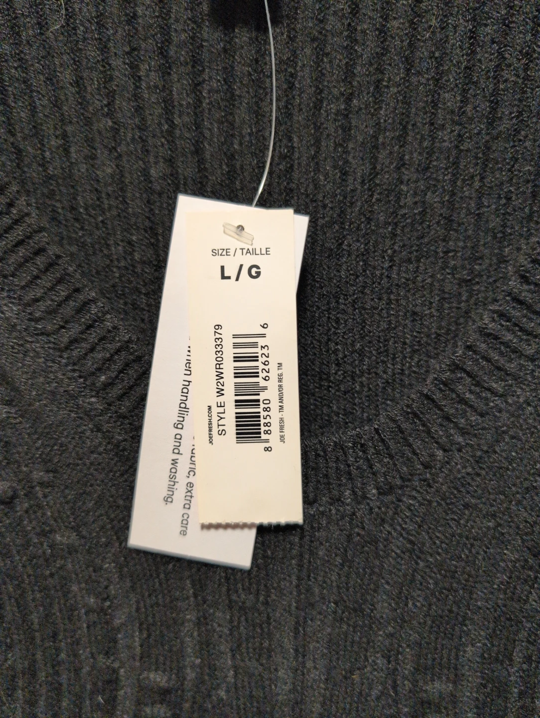 Joe Fresh Knit Dress - black - Size L/G - photo 4