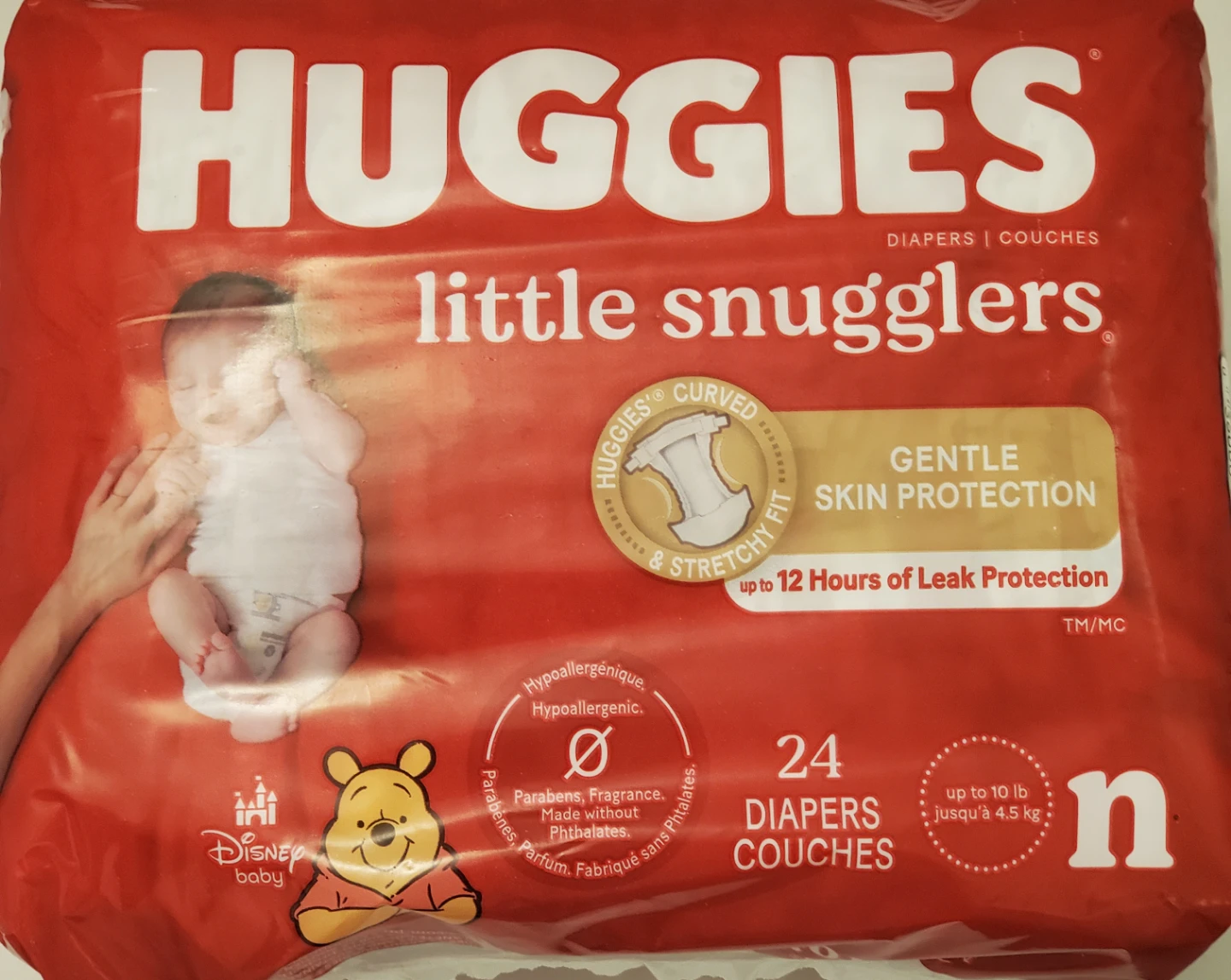 Huggies Little Snugglers Diapers - Size Newborn (24 count)